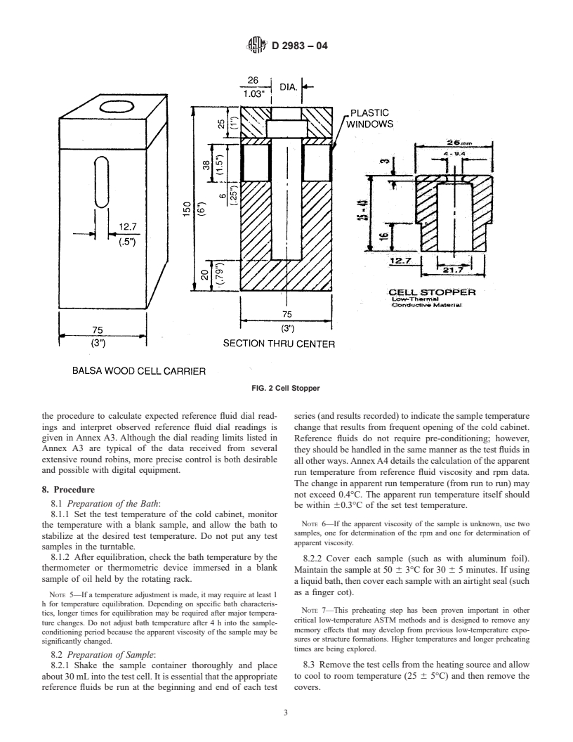 ASTM D2983-04 - Standard Test Method for Low-Temperature Viscosity of Lubricants Measured by Brookfield Viscometer