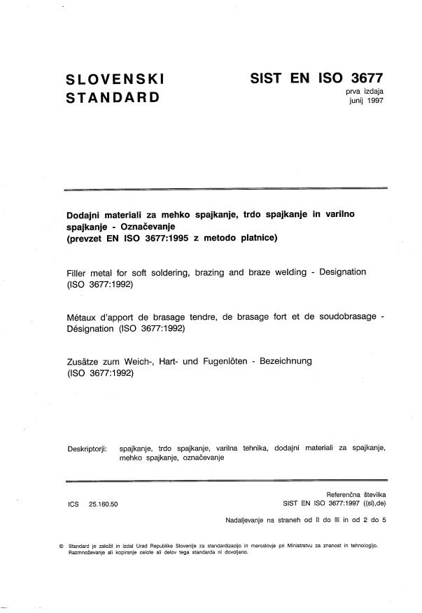EN ISO 3677:1997