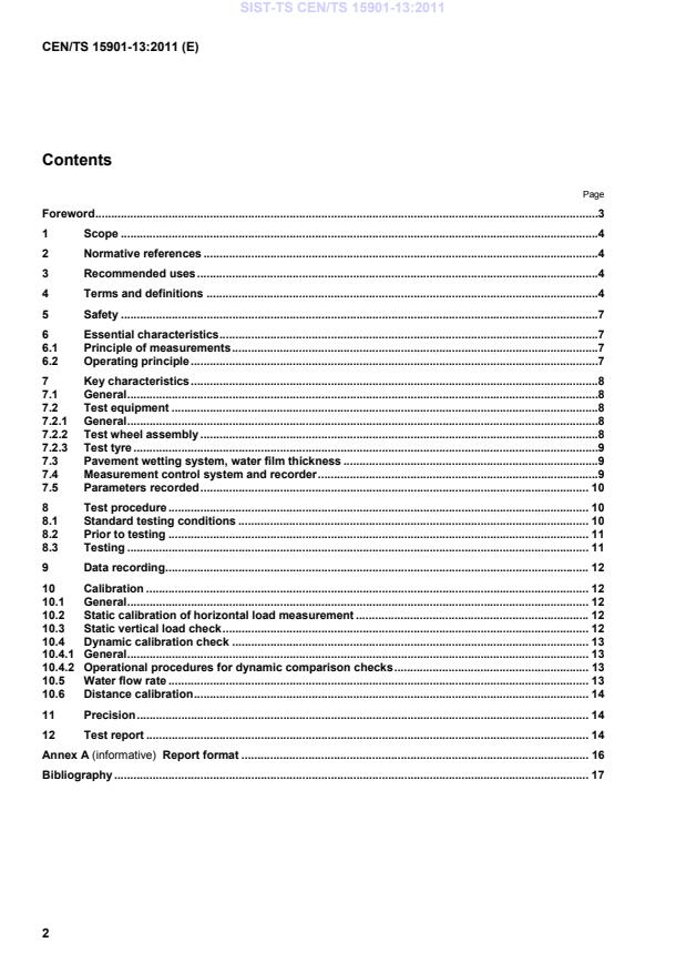 SIST-TS CEN/TS 15901-13:2011 SIST-TS CEN/TS 15901-13:2011 - BARVE - Page 4 preview