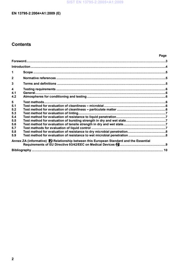 EN 13795-2:2004+A1:2009 EN 13795-2:2005+A1:2009 - Page 4 preview