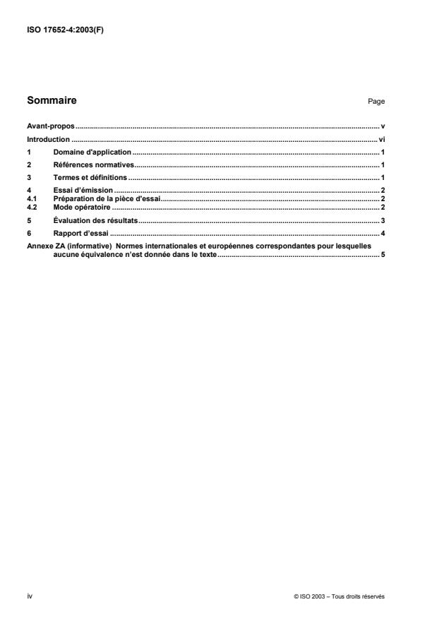 ISO 17652-4:2003 ISO 17652-4:2003 - Soudage -- Essai sur peintures primaires en relation avec le soudage et les techniques connexes - Page 4 preview