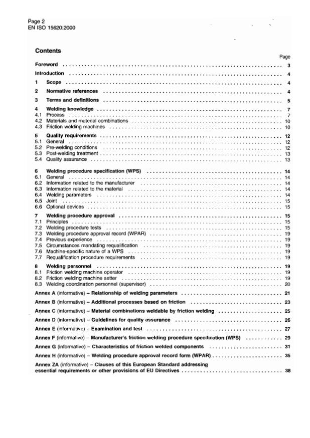 EN ISO 15620:2000 EN ISO 15620:2002 - Page 4 preview