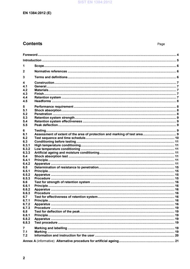 EN 1384:2012 EN 1384:2012 - Page 4 preview