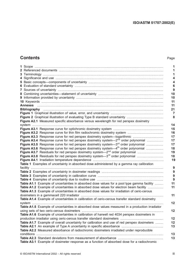 ISO/ASTM 51707:2002 - Guide for estimating uncertainties in dosimetry for radiation processing