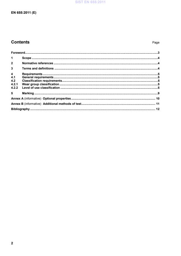 EN 655:2011 EN 655:2011 - Page 4 preview