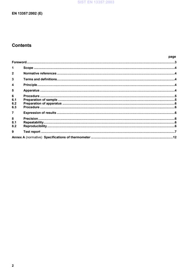 EN 13357:2002 EN 13357:2003 - Page 4 preview