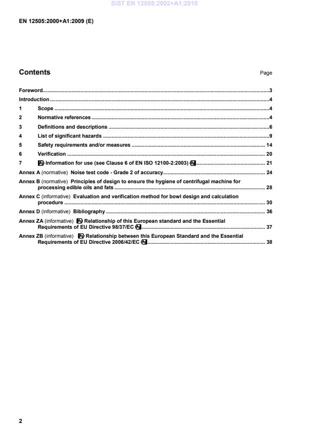EN 12505:2000+A1:2009 EN 12505:2002+A1:2010 - Page 4 preview