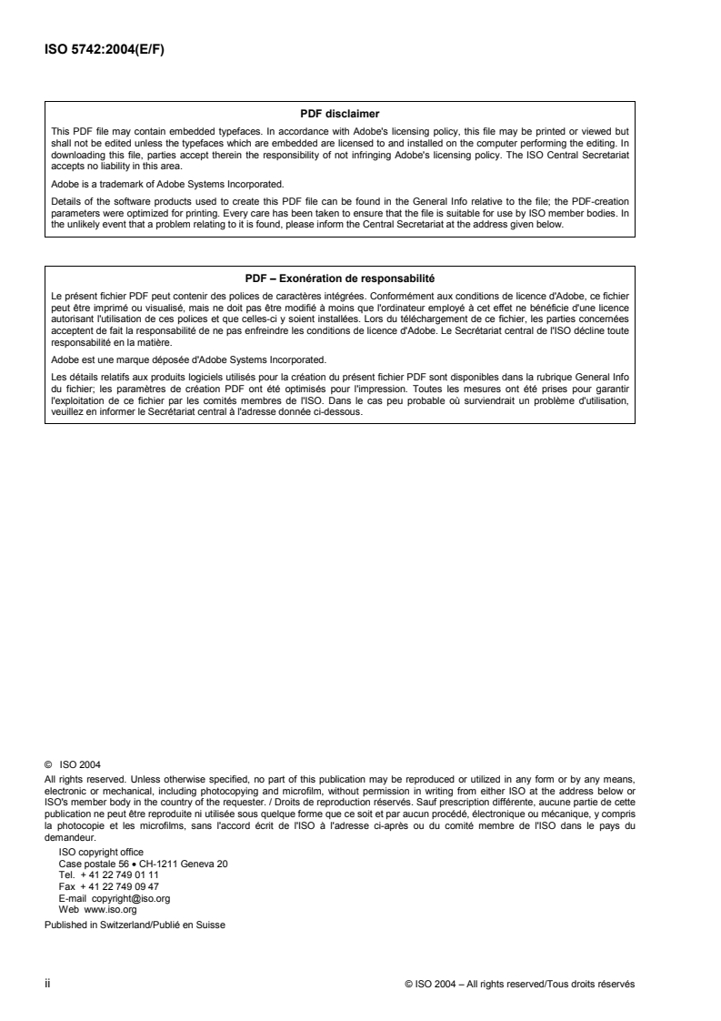 ISO 5742:2004 ISO 5742:2004 - Pliers and nippers — Nomenclature
Released:29. 09. 2004 - Page 2 preview