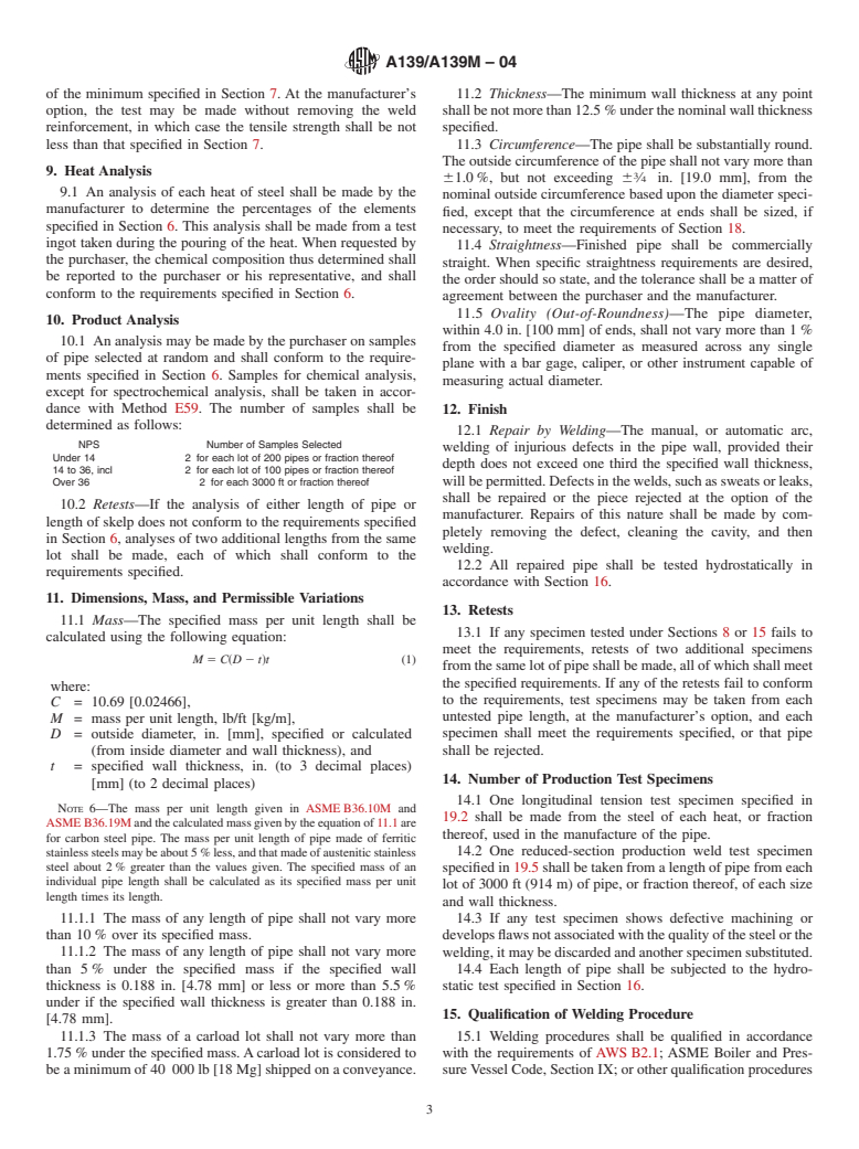 ASTM A139/A139M-04 - Standard Specification for Electric-Fusion (Arc)-Welded Steel Pipe (NPS 4 and Over)