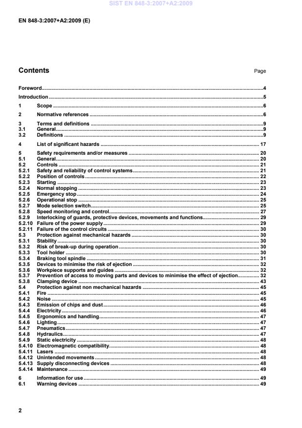 EN 848-3:2007+A2:2009 EN 848-3:2007+A2:2009 - Page 4 preview