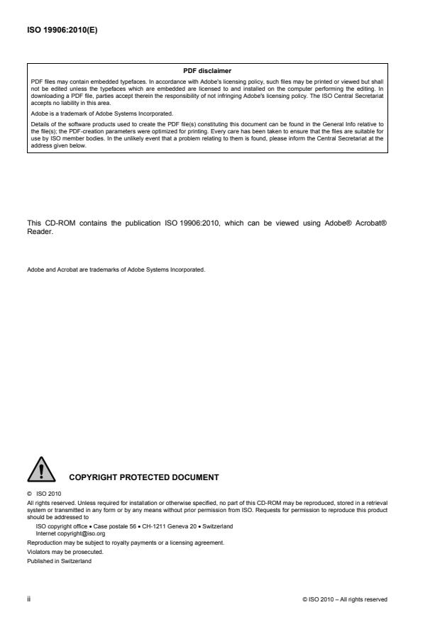 ISO 19906:2010 ISO 19906:2010 - Petroleum and natural gas industries -- Arctic offshore structures - Page 2 preview