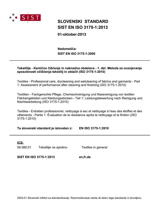 EN ISO 3175-1:2013
