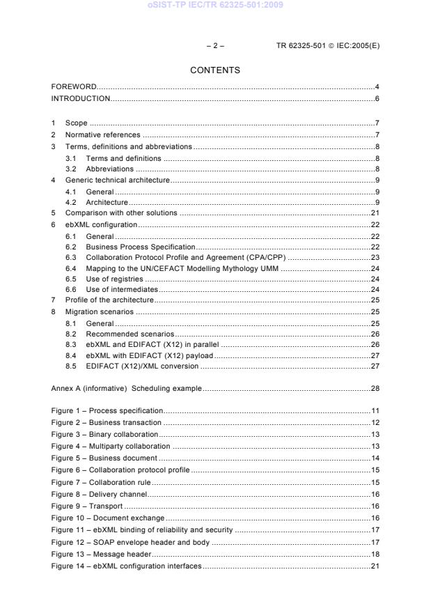 IEC/TR 62325-501 TP IEC/TR 62325-501:2009 - Page 4 preview