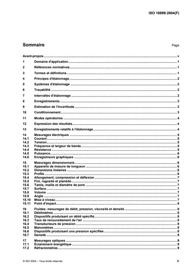 ISO 18899:2004 - Caoutchouc -- Guide pour l'étalonnage du matériel d'essai
