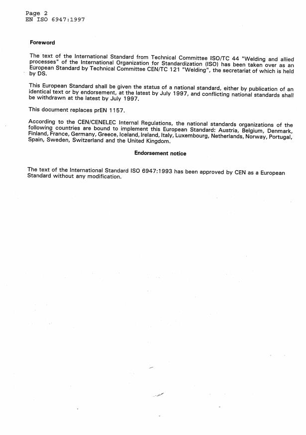 EN ISO 6947:1997 EN ISO 6947:1999 - Page 4 preview