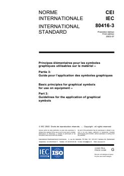 IEC 80416-3:2002 - Page 3 preview