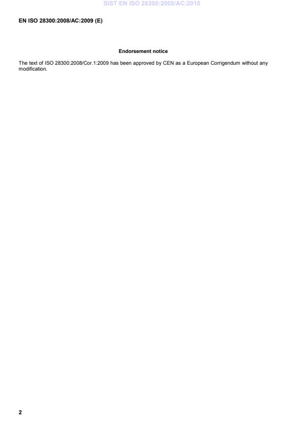 SIST EN ISO 28300:2008/AC:2010 SIST EN ISO 28300:2008/AC:2010 - Page 4 preview