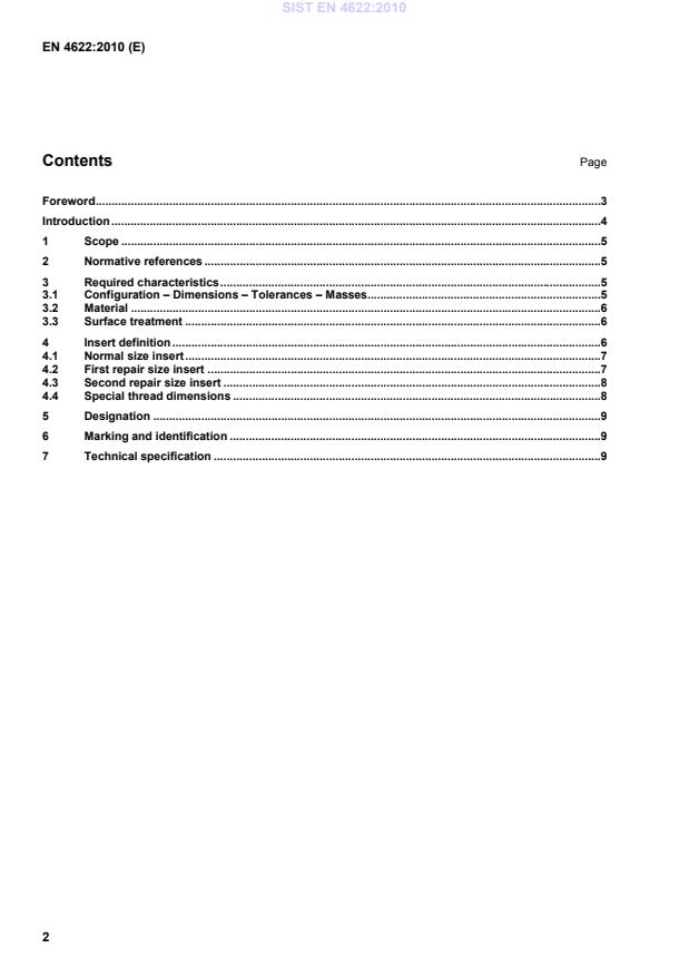 SIST EN 4622:2010 SIST EN 4622:2010 - Page 4 preview