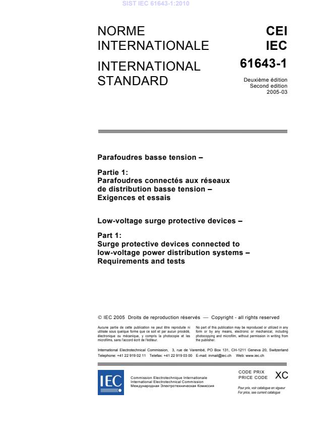 IEC 61643-1:2010