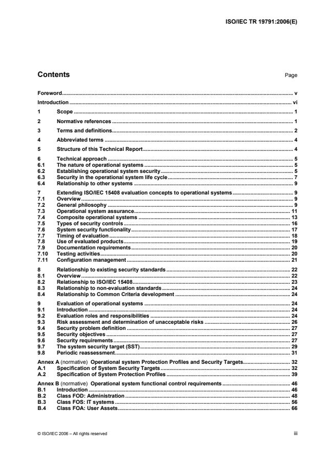 ISO/IEC TR 19791:2006 - Information technology -- Security techniques -- Security assessment of operational systems
