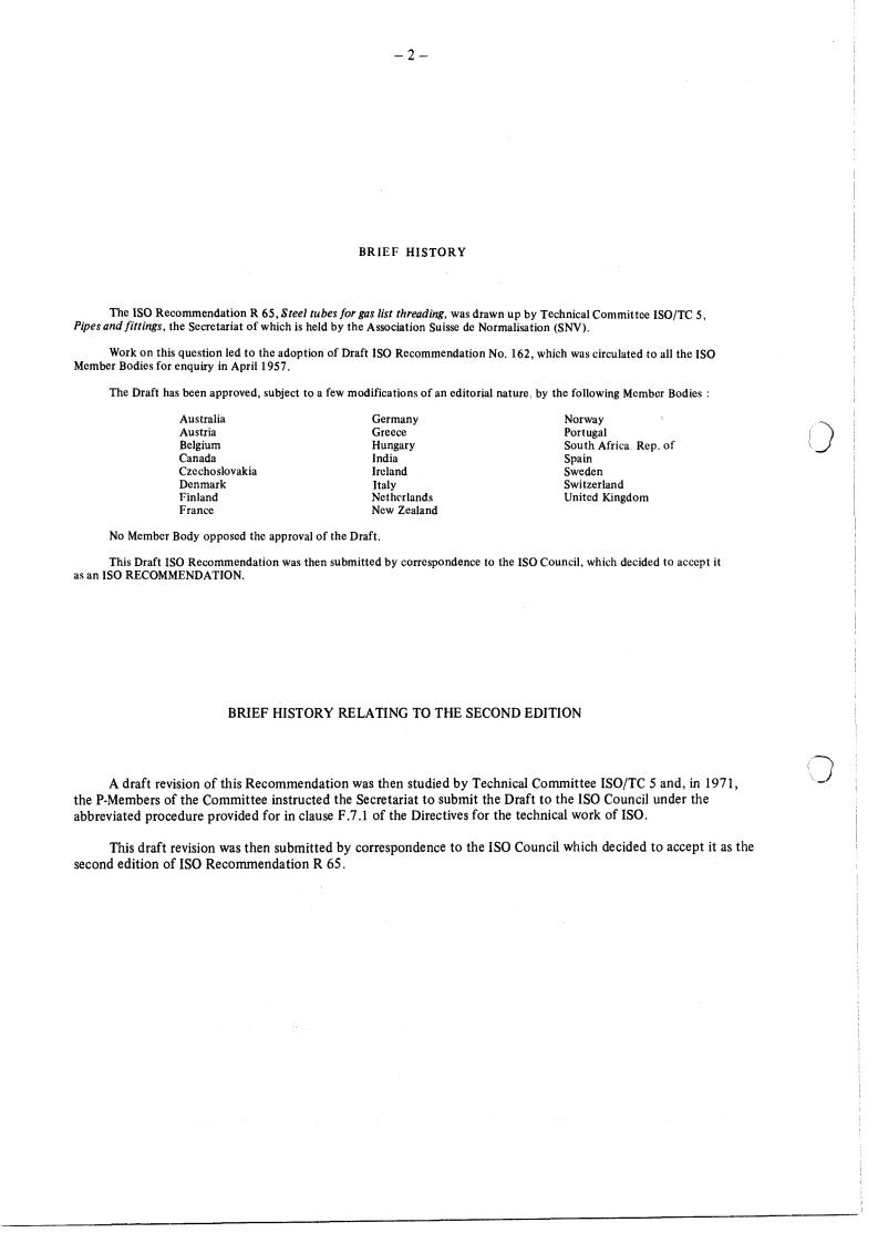 ISO/R 65:1971 ISO/R 65:1971 - Title missing - Legacy paper document
Released:1/1/1971 - Page 2 preview