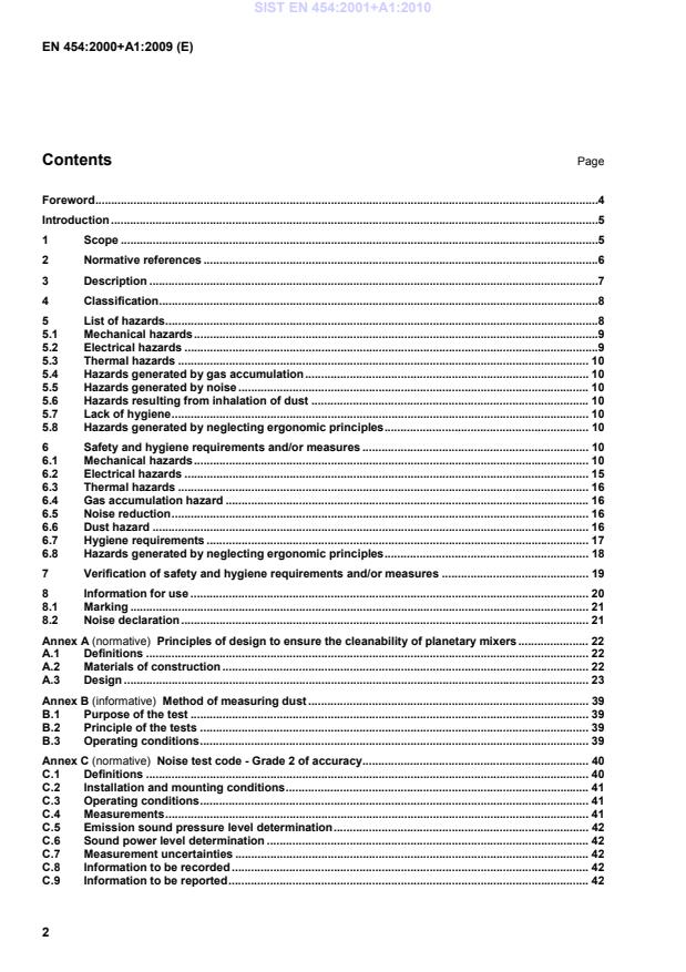 EN 454:2000+A1:2009 EN 454:2001+A1:2010 - Page 4 preview