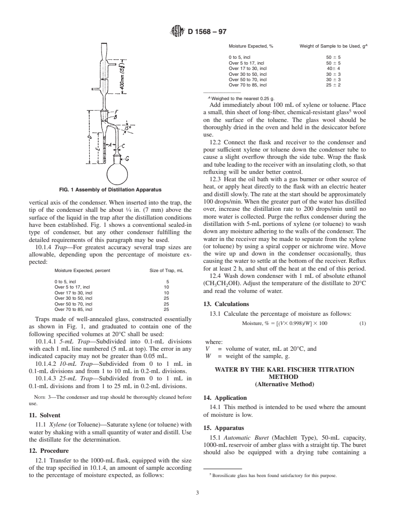 ASTM D1568-97 - Standard Test Methods for Sampling and Chemical Analysis of Alkylbenzene Sulfonates