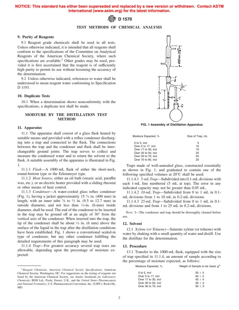 ASTM D1570-95 - Standard Test Methods for Sampling and Chemical Analysis of Fatty Alkyl Sulfates