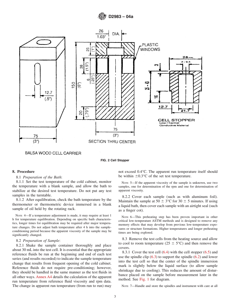 ASTM D2983-04a - Standard Test Method for Low-Temperature Viscosity of Lubricants Measured by Brookfield Viscometer