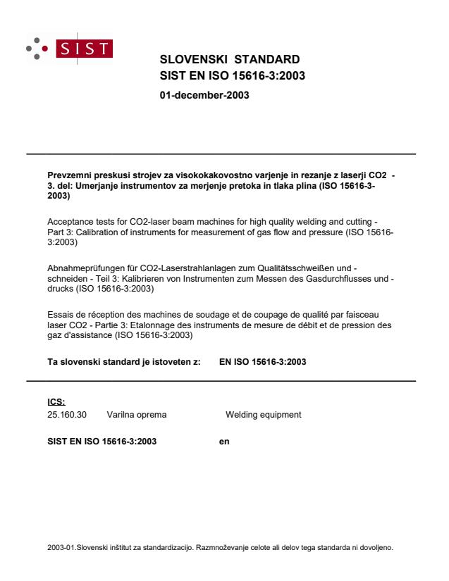 EN ISO 15616-3:2003