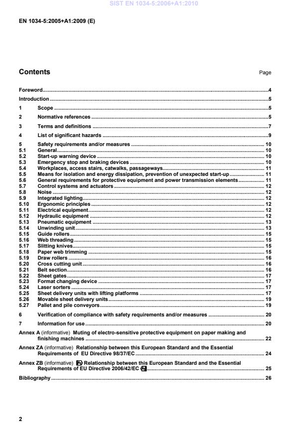 EN 1034-5:2005+A1:2009 EN 1034-5:2006+A1:2010 - Page 4 preview