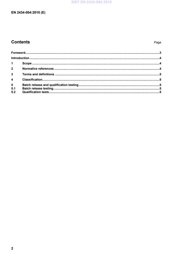 EN 2434-004:2010 EN 2434-004:2010 - Page 4 preview