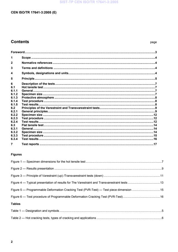 SIST-TP CEN ISO/TR 17641-3:2005 SIST-TP CEN ISO/TR 17641-3:2005 - Page 4 preview