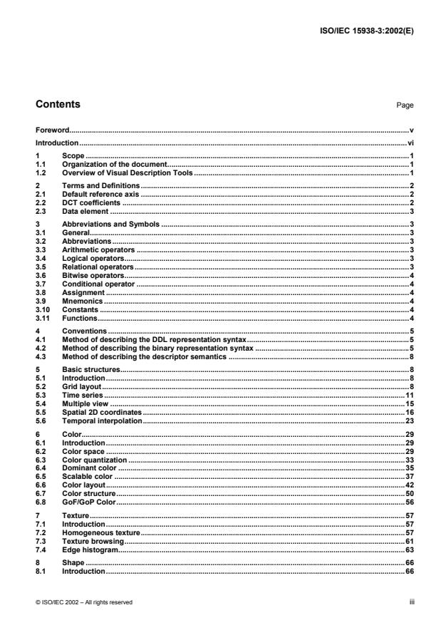 ISO/IEC 15938-3:2002 - Information technology -- Multimedia content description interface