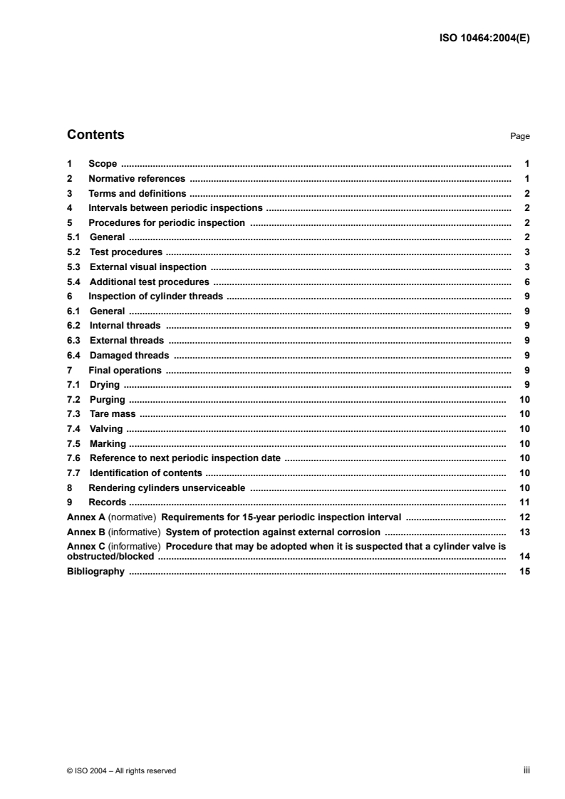 ISO 10464:2004 - Gas cylinders — Refillable welded steel cylinders for liquefied petroleum gas (LPG) — Periodic inspection and testing
Released:8/24/2004