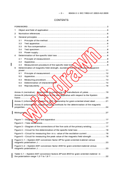 IEC 60404-3:1992+AMD1:2002+AMD2:2009 CSV - Magnetic materials - Part 3: Methods of measurement of the magnetic properties of electrical steel strip and sheet by means of a single sheet tester
Released:4/21/2010
Isbn:9782889101863 - Page 4 preview