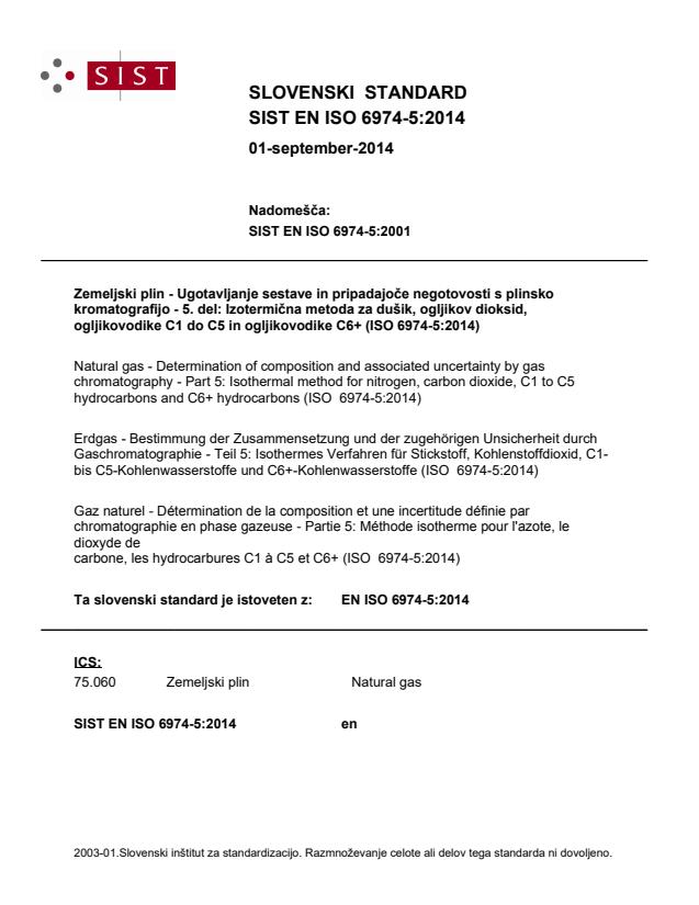 SIST EN ISO 6974-5:2014