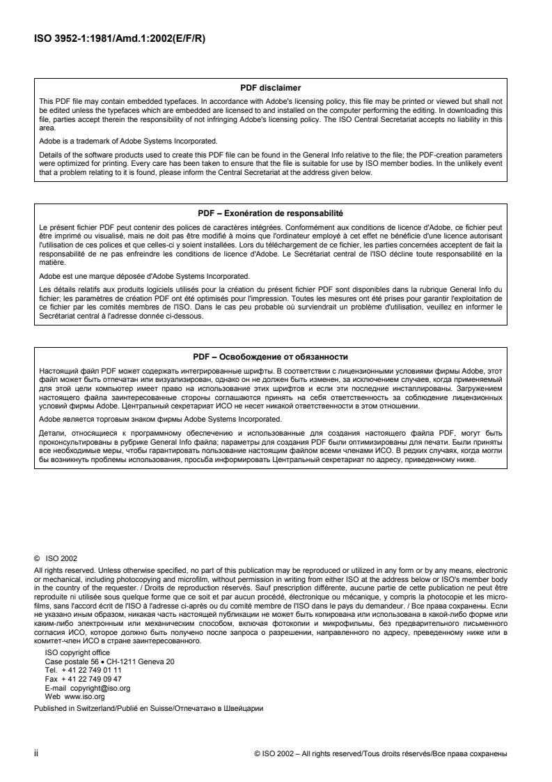ISO 3952-1:1981/Amd 1:2002 ISO 3952-1:1981/Amd 1:2002 - Page 2 preview