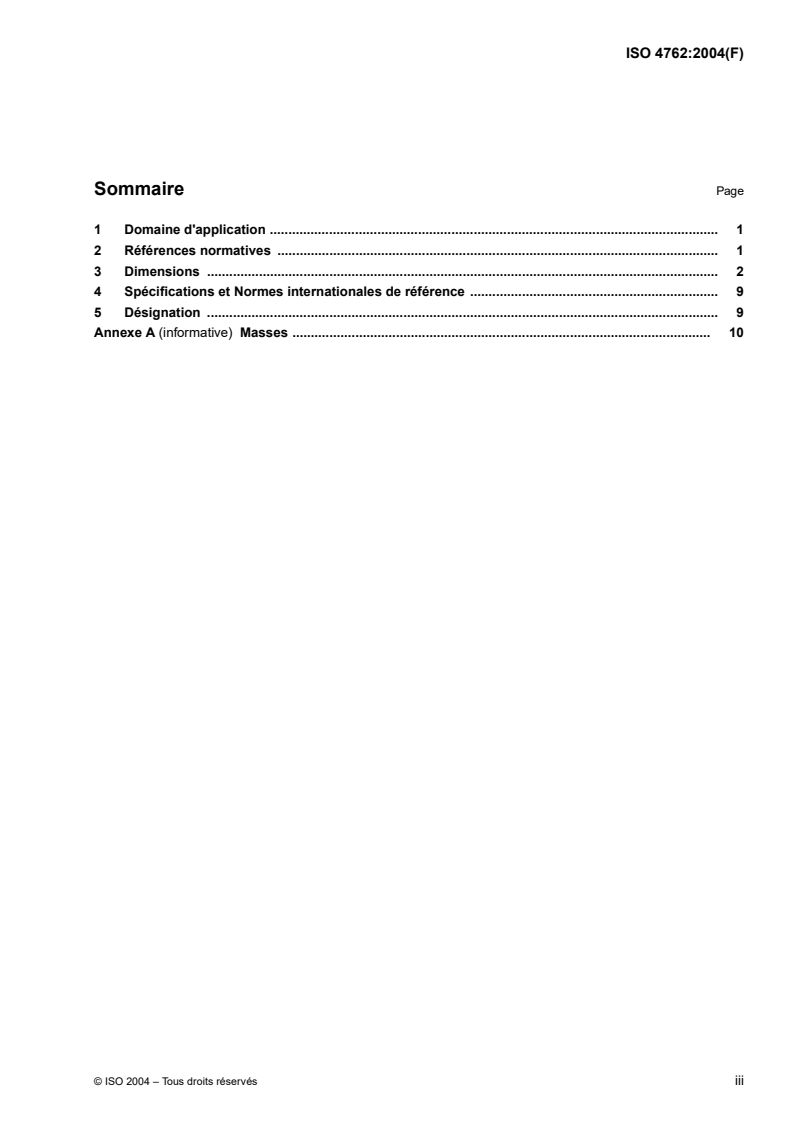 ISO 4762:2004 - Vis à tête cylindrique à six pans creux
Released:8/13/2024