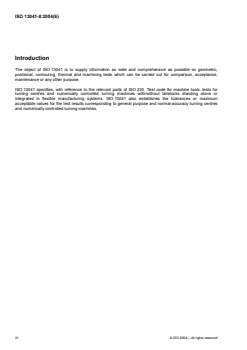 ISO 13041-8:2004 - Test conditions for numerically controlled turning machines and turning centres — Part 8: Evaluation of thermal distortions
Released:13. 01. 2004 - Page 4 preview