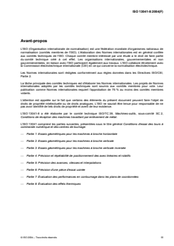 ISO 13041-8:2004 - Conditions d'essai des tours à commande numérique et des centres de tournage — Partie 8: Évaluation des effets thermiques
Released:13. 01. 2004 - Page 3 preview