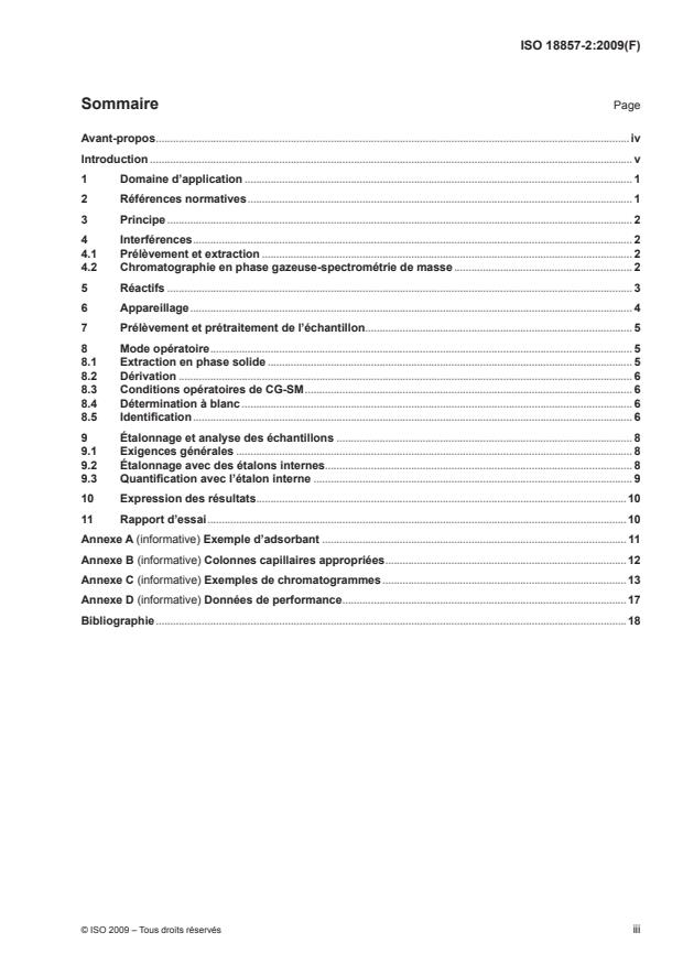ISO 18857-2:2009 - Qualité de l'eau --  Dosage d'alkylphénols sélectionnés