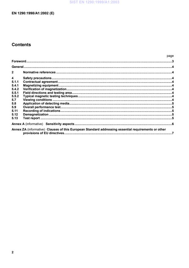 EN 1290:1998/A1:2002 EN 1290:1999/A1:2003 - Page 4 preview