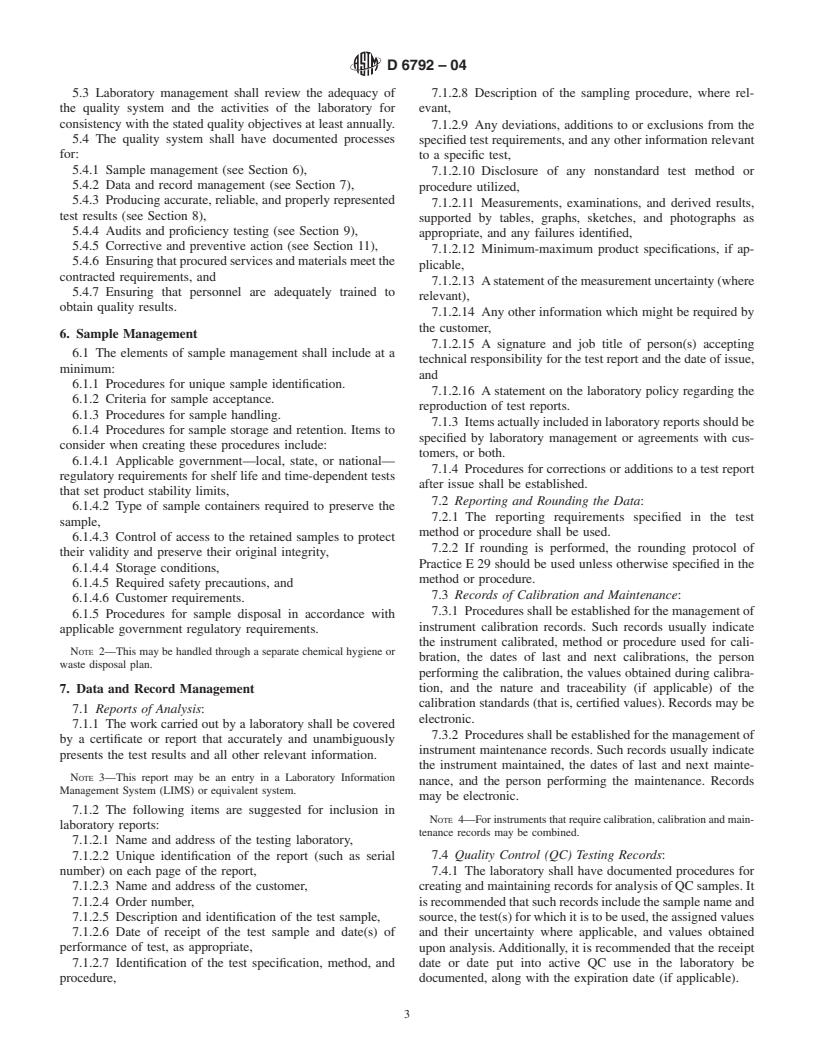 ASTM D6792-04 - Standard Guide for Quality System in Petroleum Products and Lubricants Testing Laboratories