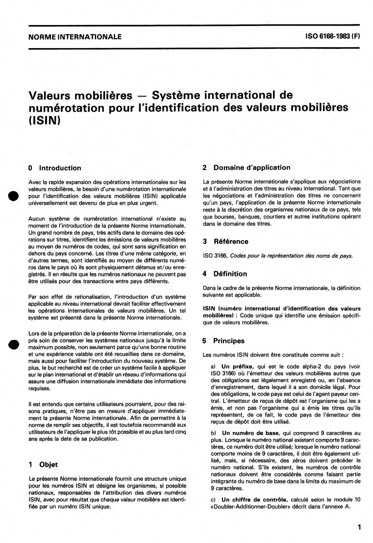 ISO 6166:1983 - Title missing - Legacy paper document
Released:1/1/1983