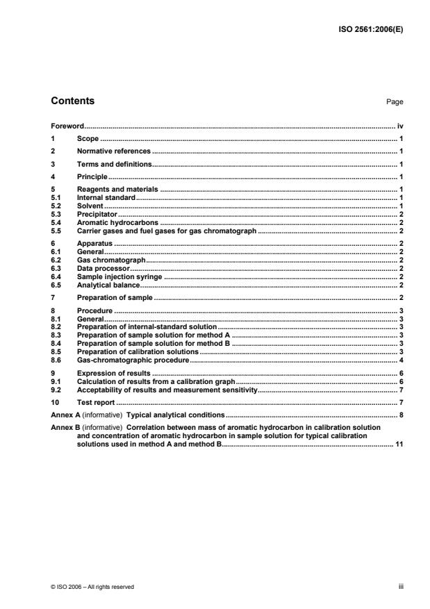 ISO 2561:2006 - Plastics -- Determination of residual styrene monomer in polystyrene (PS) and impact-resistant polystyrene (PS-I) by gas chromatography