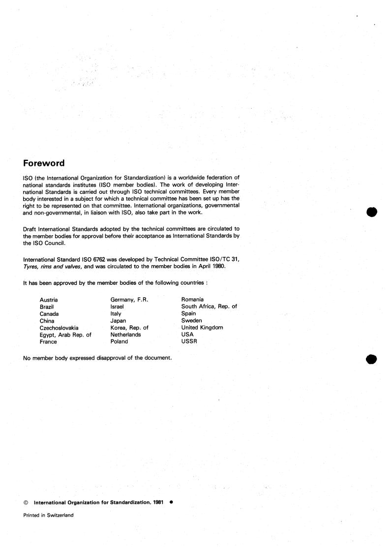 ISO 6762:1981 ISO 6762:1981 - Title missing - Legacy paper document
Released:1/1/1981 - Page 2 preview