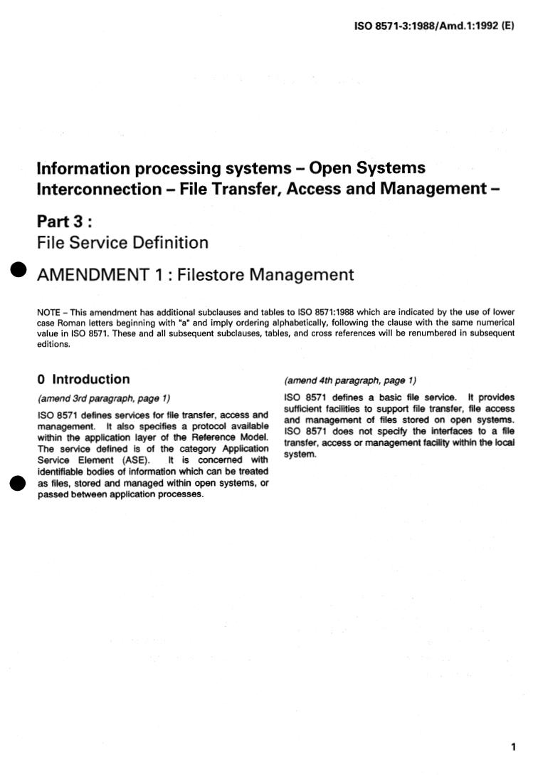 ISO 8571-3:1988/Amd 1 - Title missing - Legacy paper document
Released:1/1/1988