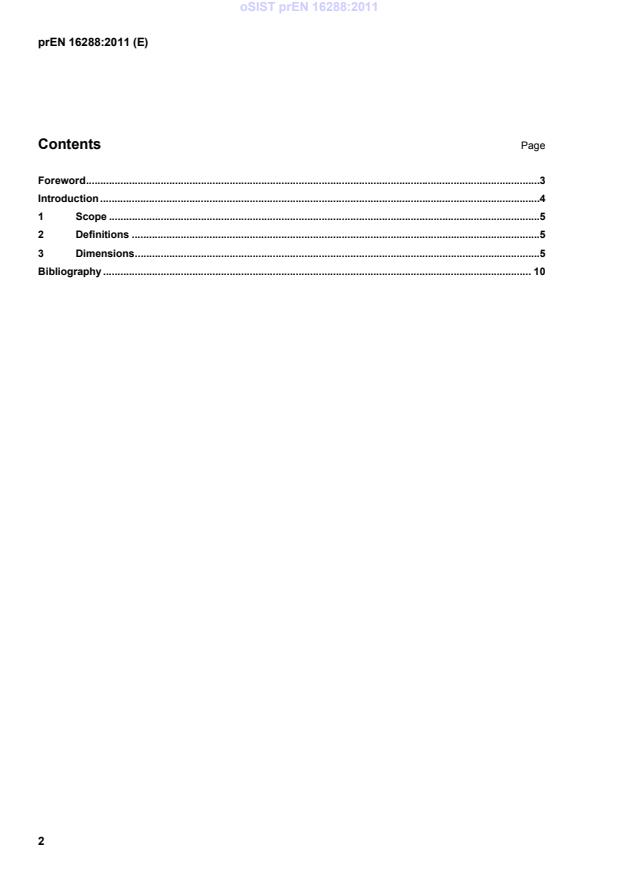 prEN 16288 prEN 16288:2011 - Page 4 preview