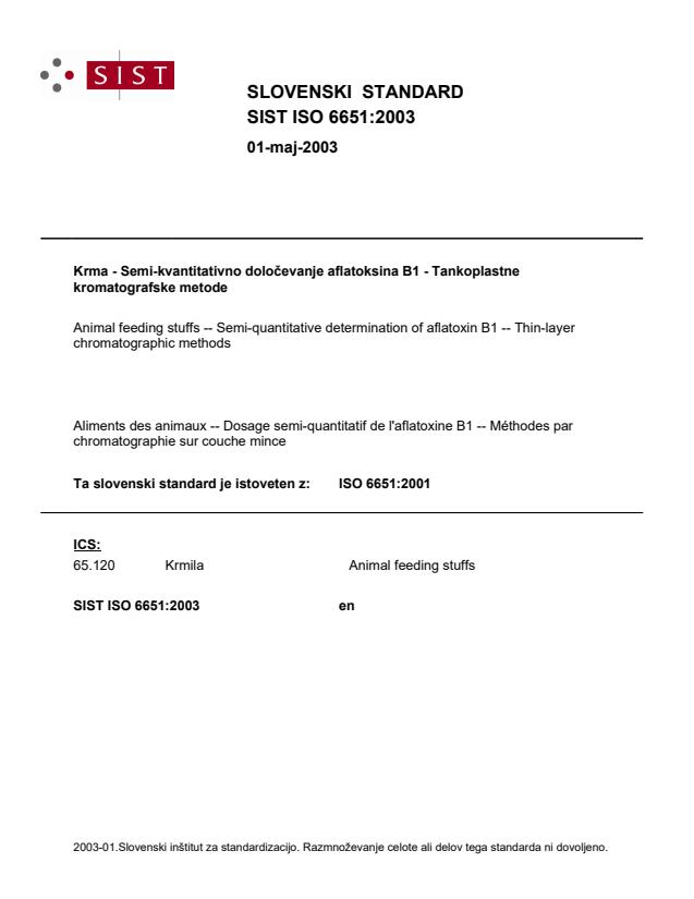 ISO 6651:2003